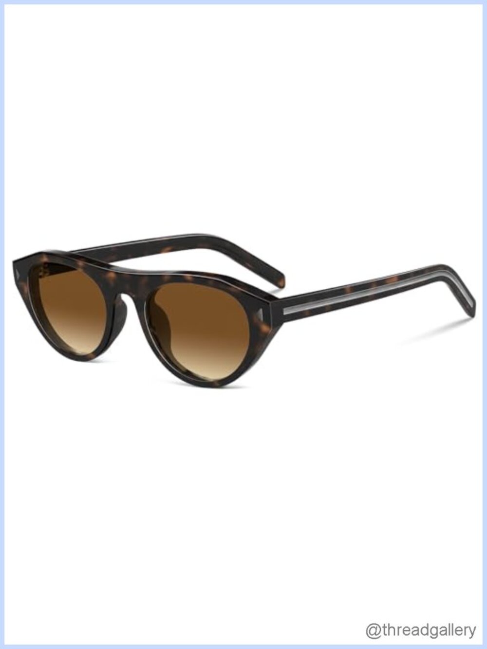 Retro Oval Sunglasses Y2K Narrow 90s Vintage UV400 Lightweight Designer